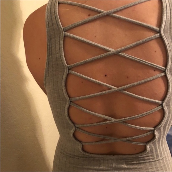 Abercrombie & Fitch Tops - Ladies gray bodysuit